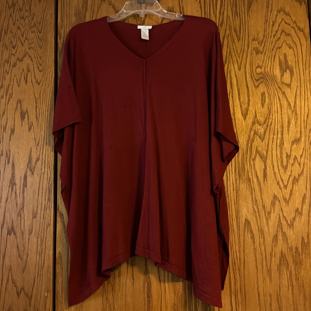 JJill Poncho Sweater
